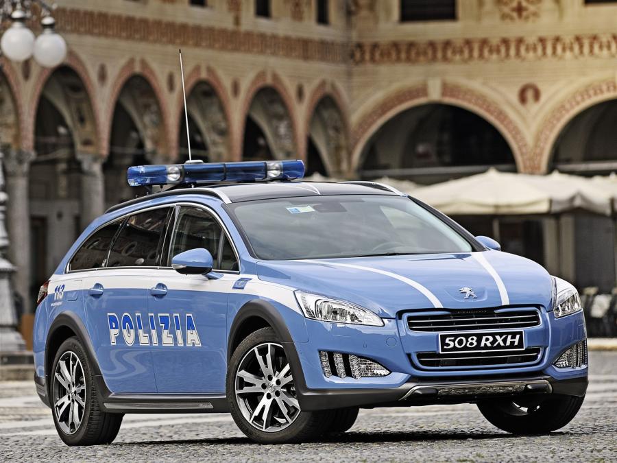  Peugeot 508 RXH Polizia 2014 года  (фото 8 из 11)